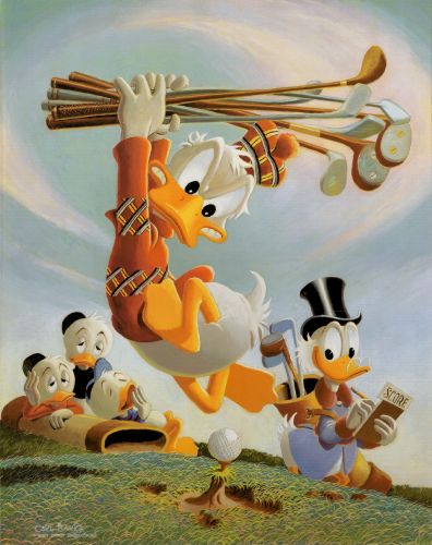 BARKS LITHOGRAPHIE  Flubbity Dubbity Duffer (1999) (Signed Limited Edition, 595 Ex)