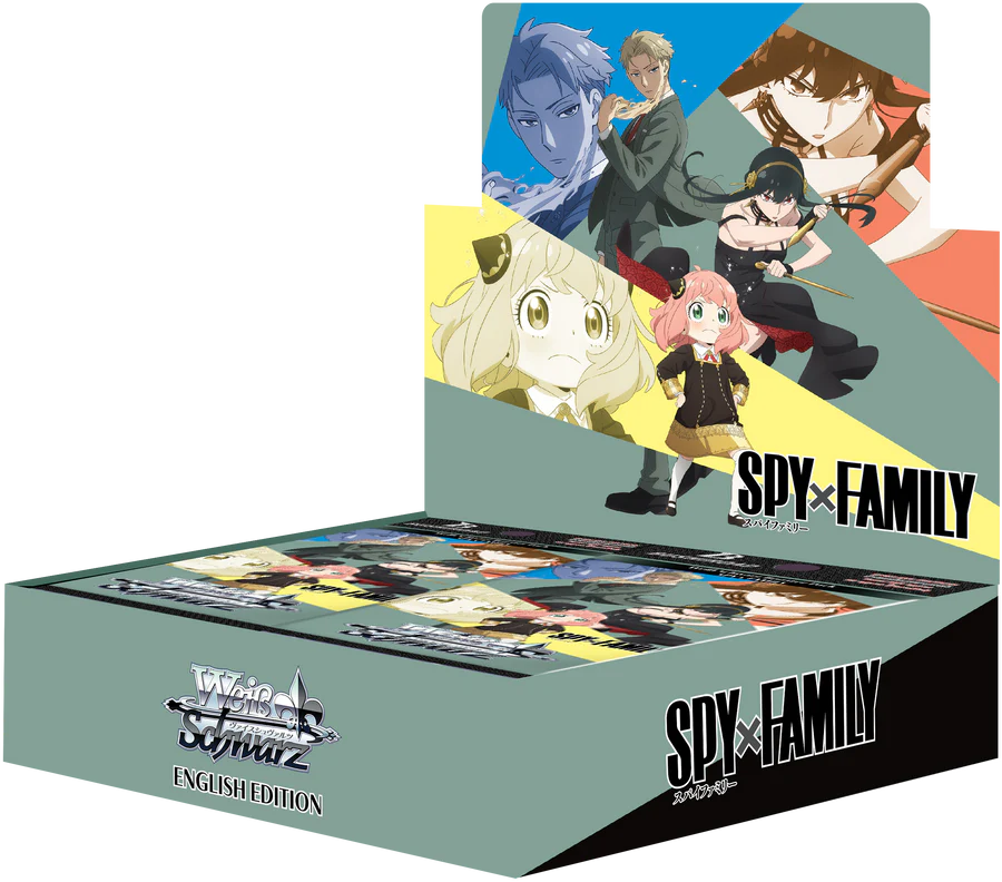 Weiß/Schwarz - SPY x FAMILY Booster Display (16 Packs) - EN