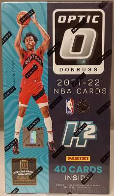 NBA 21-22 Donruss Optic Basketball Hobby Hybrid H2 Box