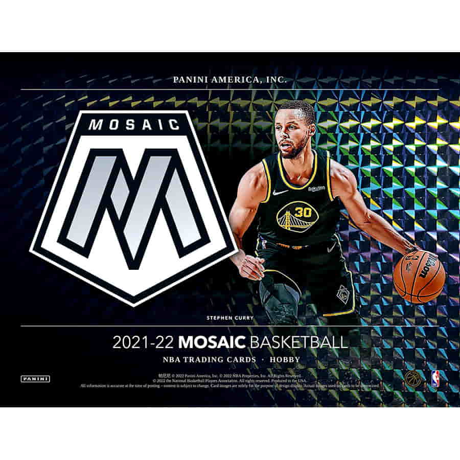 NBA 2021-22 Panini Mosaic Basketball Hobby box