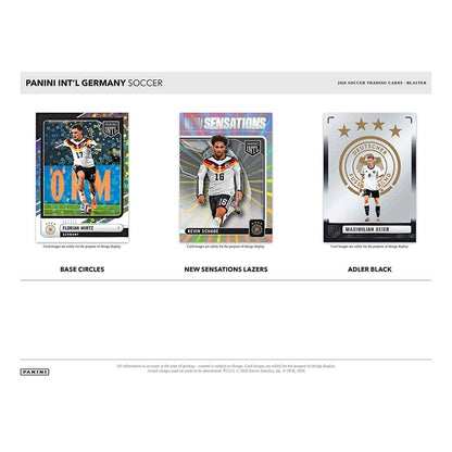 2026 Panini Intl Germany Men's National Team Soccer Card Blaster Value Box