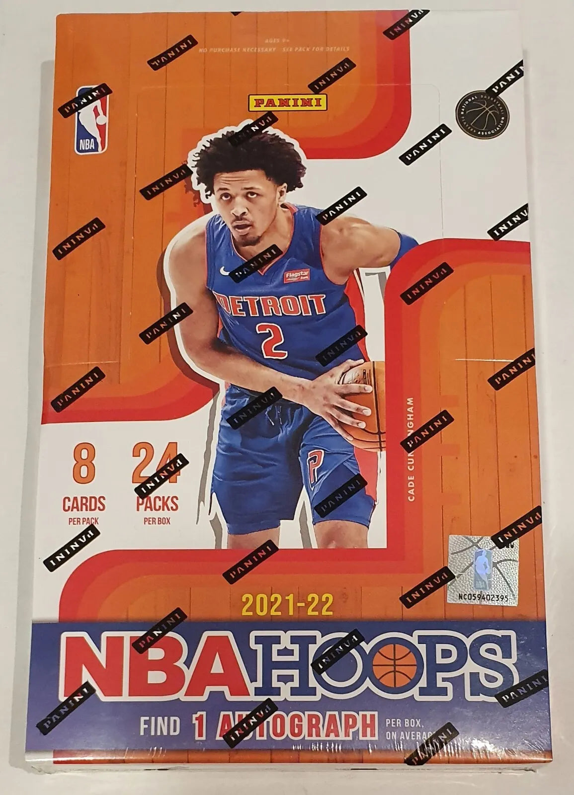 NBA 2021-22 panini hoops basketball hobby box