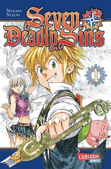 MANGA Seven Deadly Sins Carlsen Manga 1-41 komplette Serie !