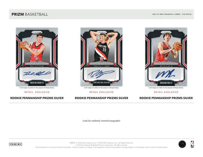 NBA 2024/25 Panini Prizm Basketball Fat Pack Box (12/15)
