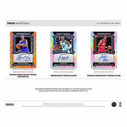 NBA 2022-23 Panini Prizm Retail Box
