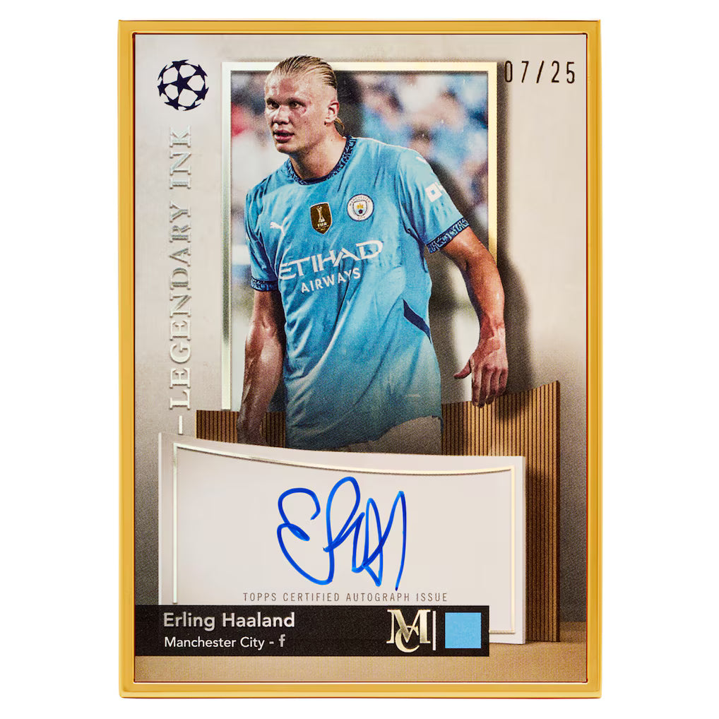 SOCCER 2024/25 Topps UCC Museum Collection Hobby Box