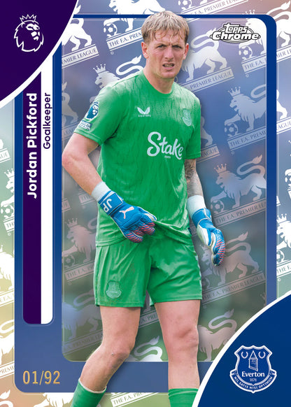 SOCCER 2026 Topps Chrome Premier League Tin Box EPL