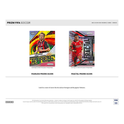 2025-26 Panini Prizm Choice FIFA Soccer Cards Box