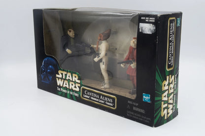 Hasbro Star Wars The Power of the Force Cantina Aliens Actionfiguren