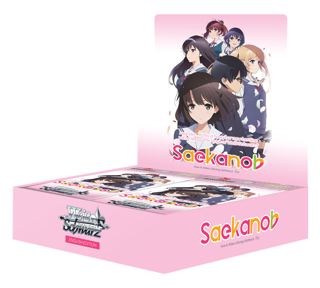 Weiß/Schwarz - Saekano How to Raise a Boring Girlfriend. flat Booster Display (16 Packs) - EN