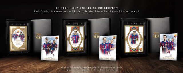 SOCCER Futera FC Barcelona FX Hobby Box 2024-25 (Yamal on-card auto chance)