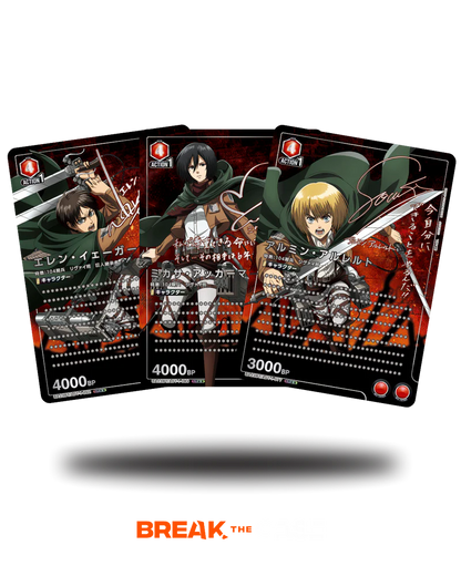 UNION ARENA - Attack on Titan Booster Display  JP