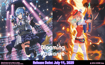 hololive OFFICIAL CARD GAME Blooming Radiance Booster Display (12 Packs) - EN