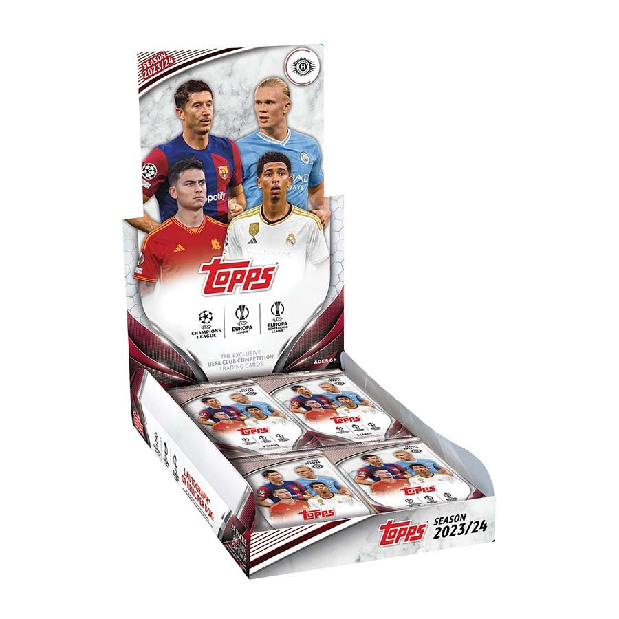 Soccer 2023/24 Topps UEFA Club Competitions - Hobby Fußball Box