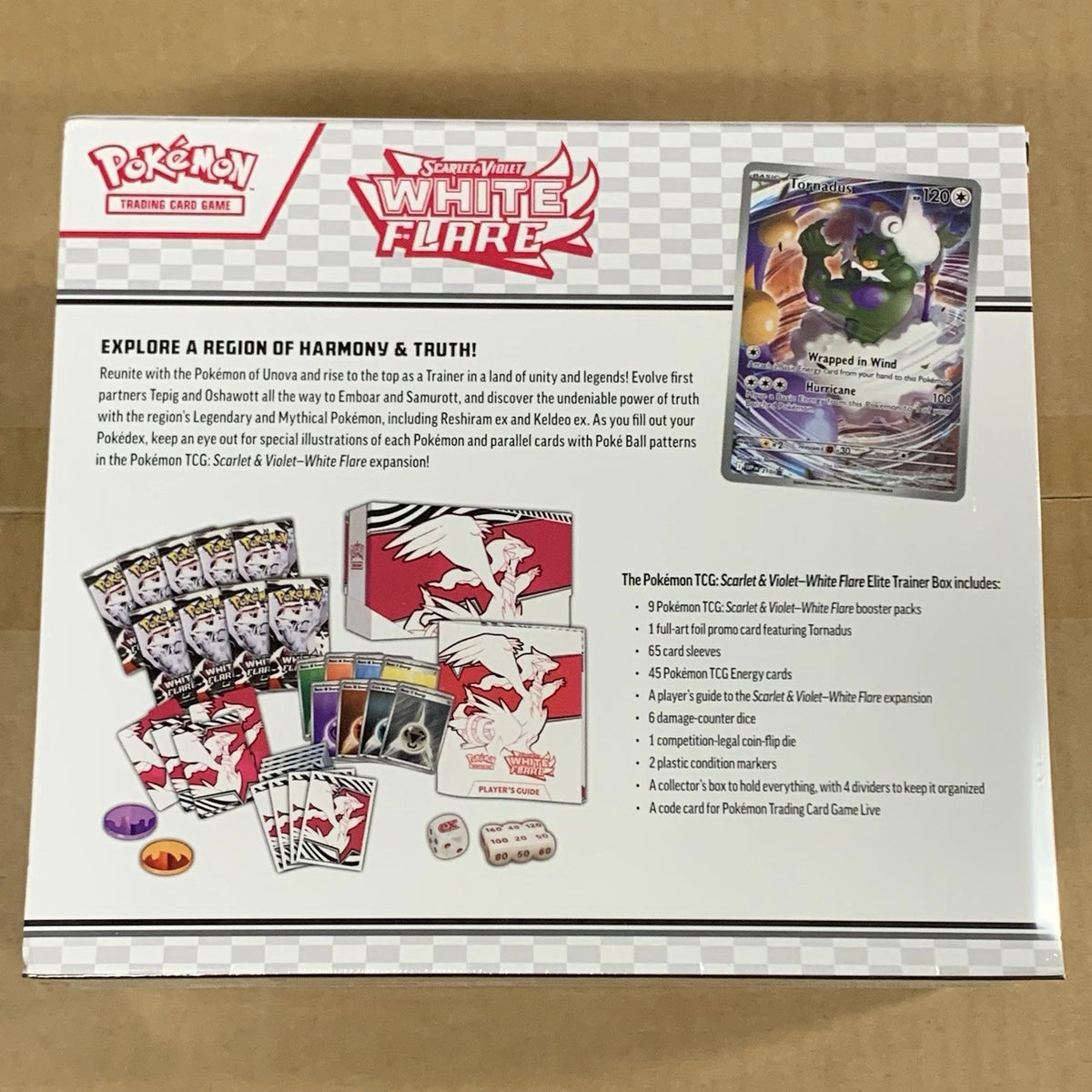POKEMON White Flare Elite Trainer Box EN