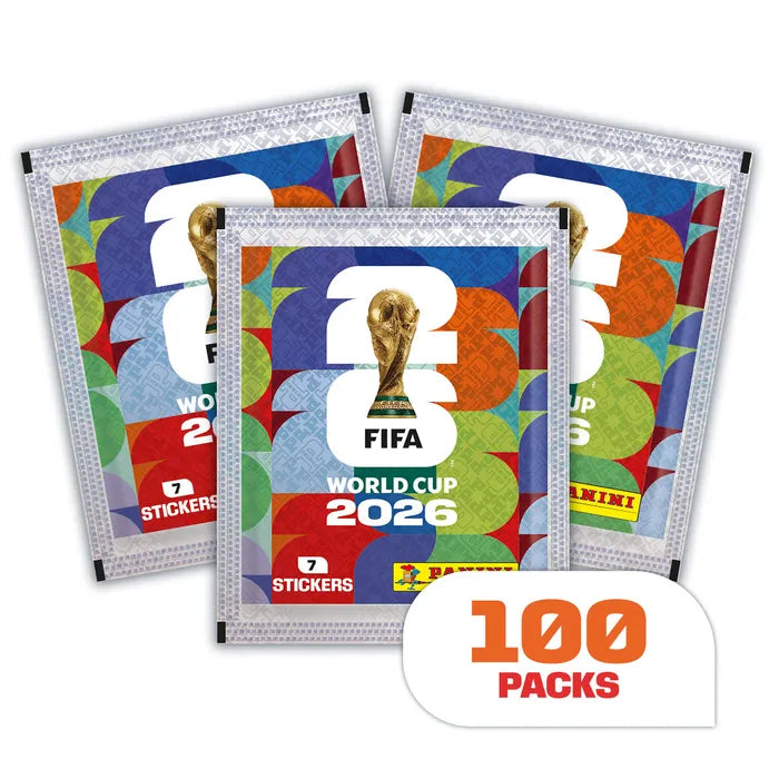 WM FIFA World Cup 2026 Stickerkollektion - Box mit 100 Tüten