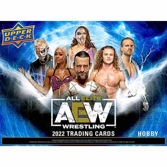 WWE 2022 Upper Deck All Elite Wrestling (AEW) Hobby Box