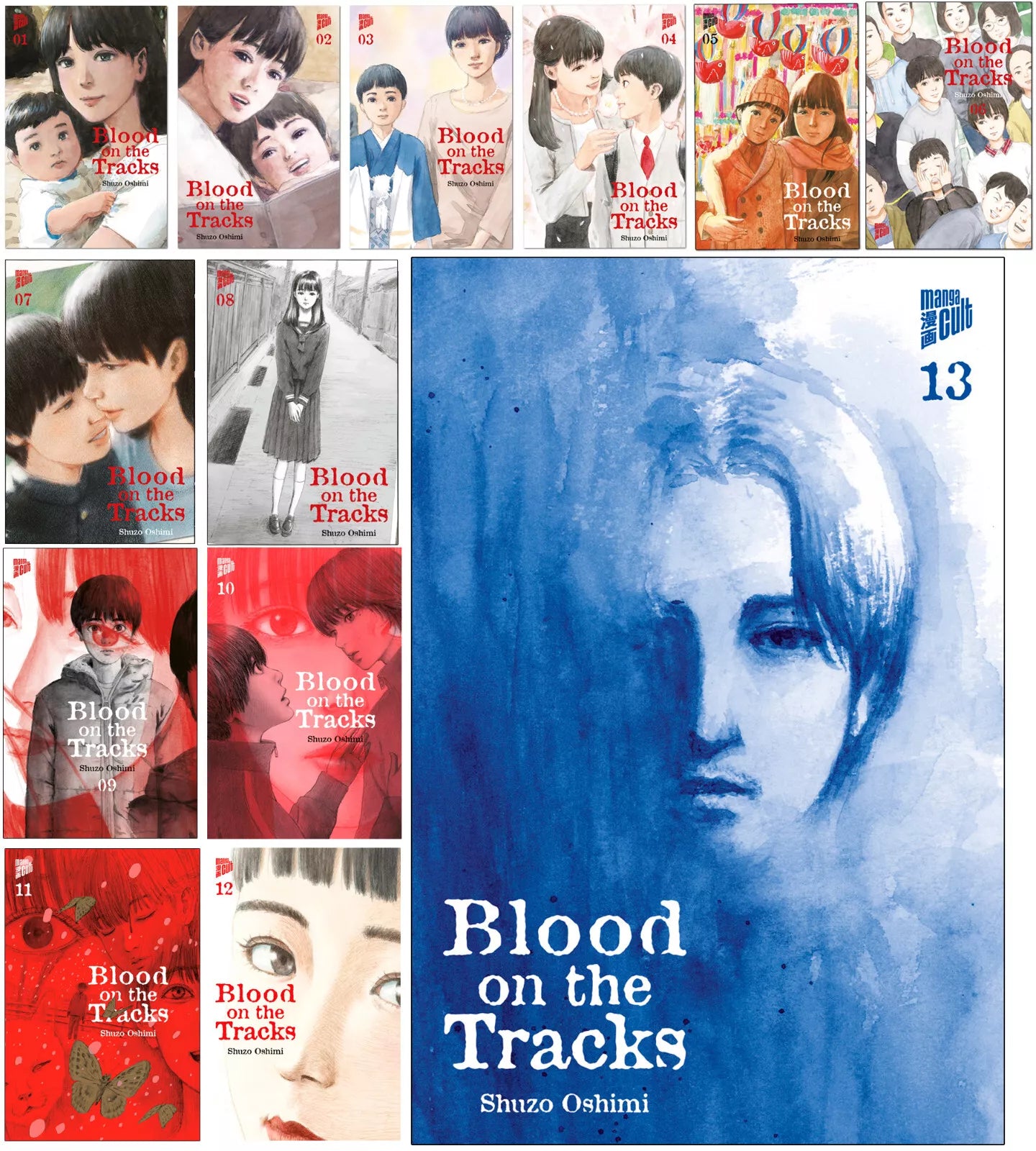 MANGA Blood on the Tracks  Band 1-13