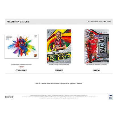 2025-26 Panini Prizm FIFA Soccer Blaster Box