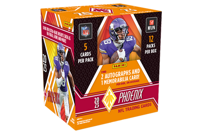 NFL 2023 Panini Phoenix Football Cards Box (2 Autograph)