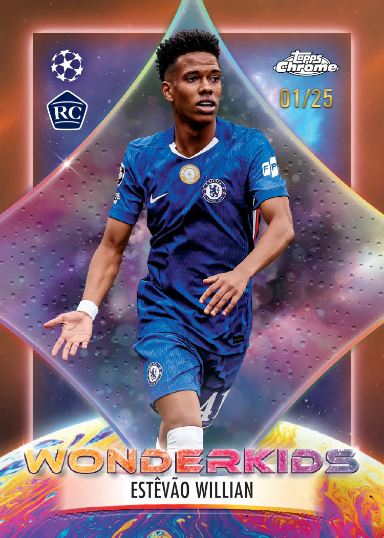 Topps Chrome UEFA Club Competitions UCC 2025/26 - Jumbo Box