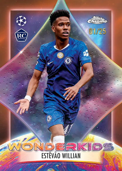Topps Chrome UEFA Club Competitions UCC 2025/26 - Jumbo Box