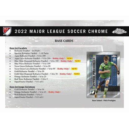 SOCCER 2022/23 Topps Chrome UEFA Club Competitions Hobby  ML
