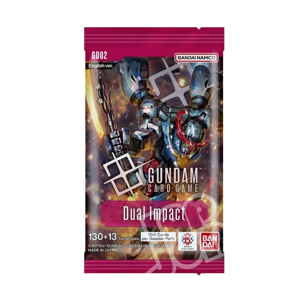 Gundam Card Game Dual Impact GD02 Display 24 Booster Box EN