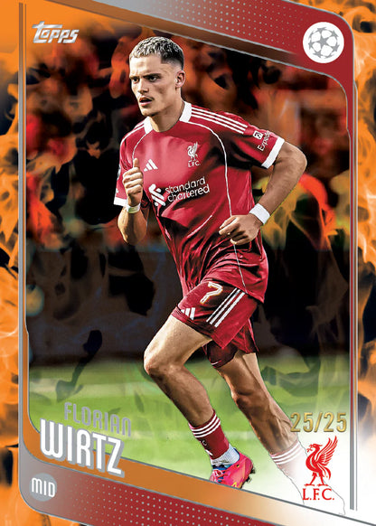 SOCCER 2025-26 Topps UEFA Club Competitions - UCC Hobby Box
