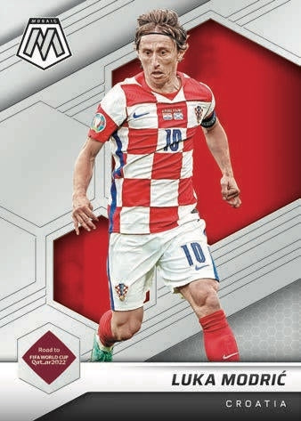 SOCCER 2021/22 Panini Mosaic Road to FIFA World Cup Mega Box