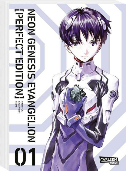 MANGA Neon Genesis Evangelion - Perfect Edition, Bände 1-7 komplette serie!  Carlsen