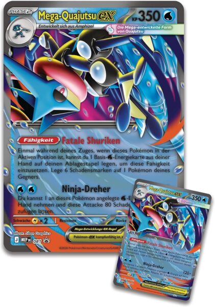 POKEMON Mega-Quajutsu ex Premium-Kollektion DE