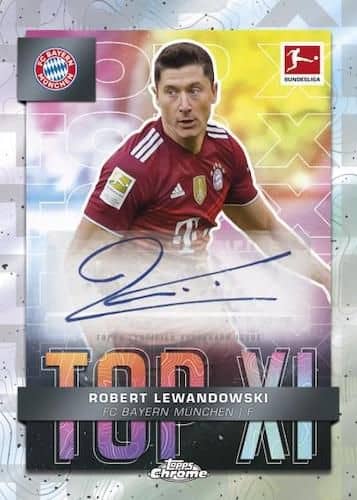 SOCCER 2021-22 Topps Chrome Bundesliga LITE Hobby Box -4 Raywave Parallels pro Box