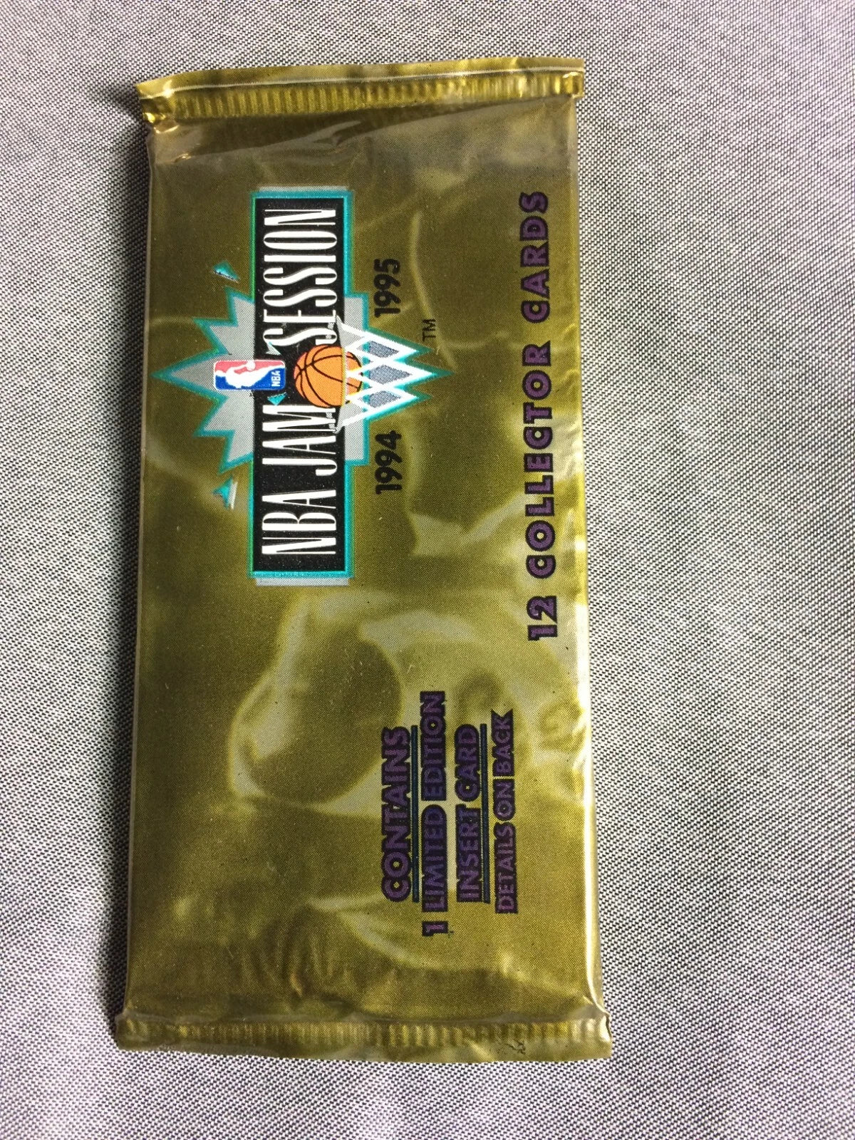 NBA 1994/95 Fleer Jam Session Premiere Edition 3 Packs  Jordan, Shaq