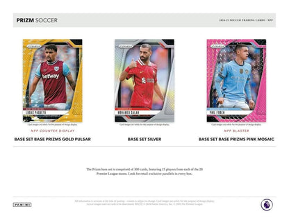 SOCCER 2024-25 Prizm English Premier League Retail box