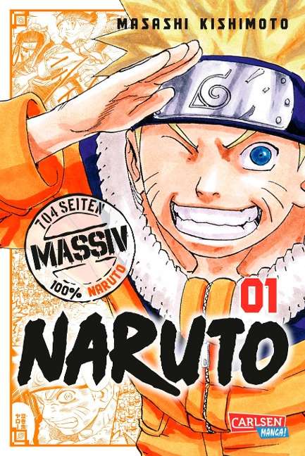 MANGA Naruto Massiv Band 1-24 komplette Serie