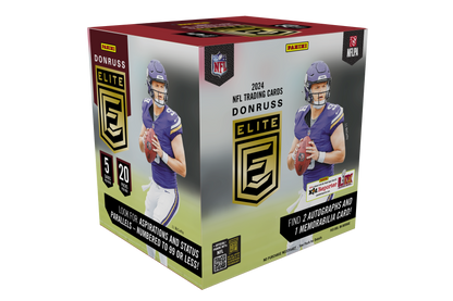 NFL 2024 Donruss Elite Football Hobby Box (3 Autograph/Memo)