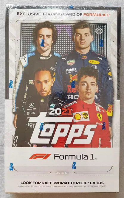 F1 2021 Topps Formula 1 Flagship Hobby Box
