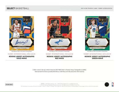 NBA 2023-24 Panini Select Basketball Hobby International Box