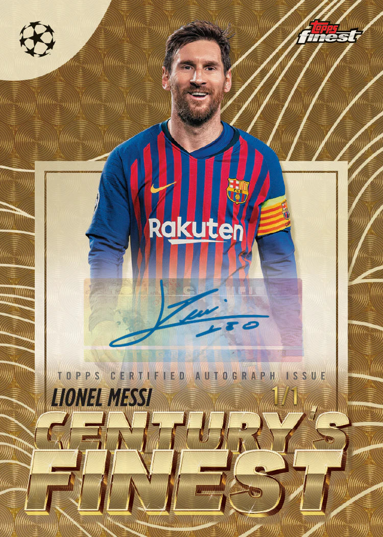 Topps Finest UEFA Club Competitions 2025/26 - UCC Hobby Box