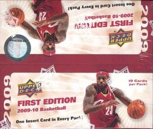 NBA 2009-10 UPPER DECK FIRST EDITION FACTORY SEALED BASKETBALL BOX
