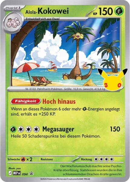 POKEMON 30 Jahre 3-er Pack Tech-Sticker-Kollektion DE (EVT September 2026)
