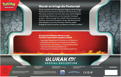 POKEMON Glurak-ex Spezial-Kollektion Box