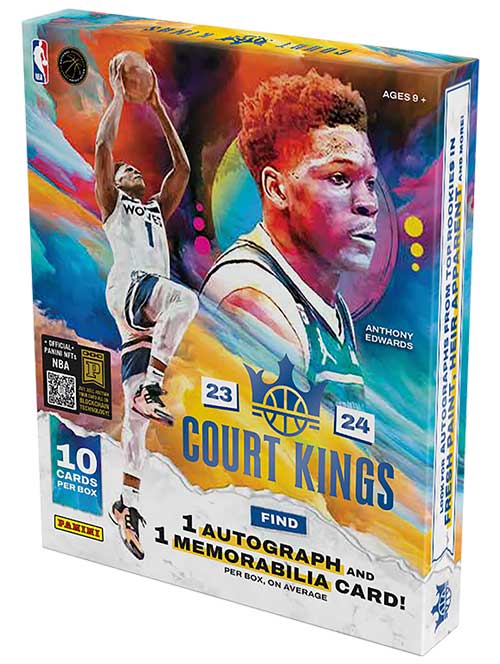 NBA 2023-24 panini court kings basketball hobby box
