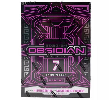 SOCCER 2023-24 panini obsidian hobby box