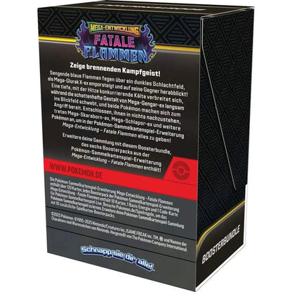 POKEMON Mega-Entwicklung Fatale Flammen Booster Bundle DE
