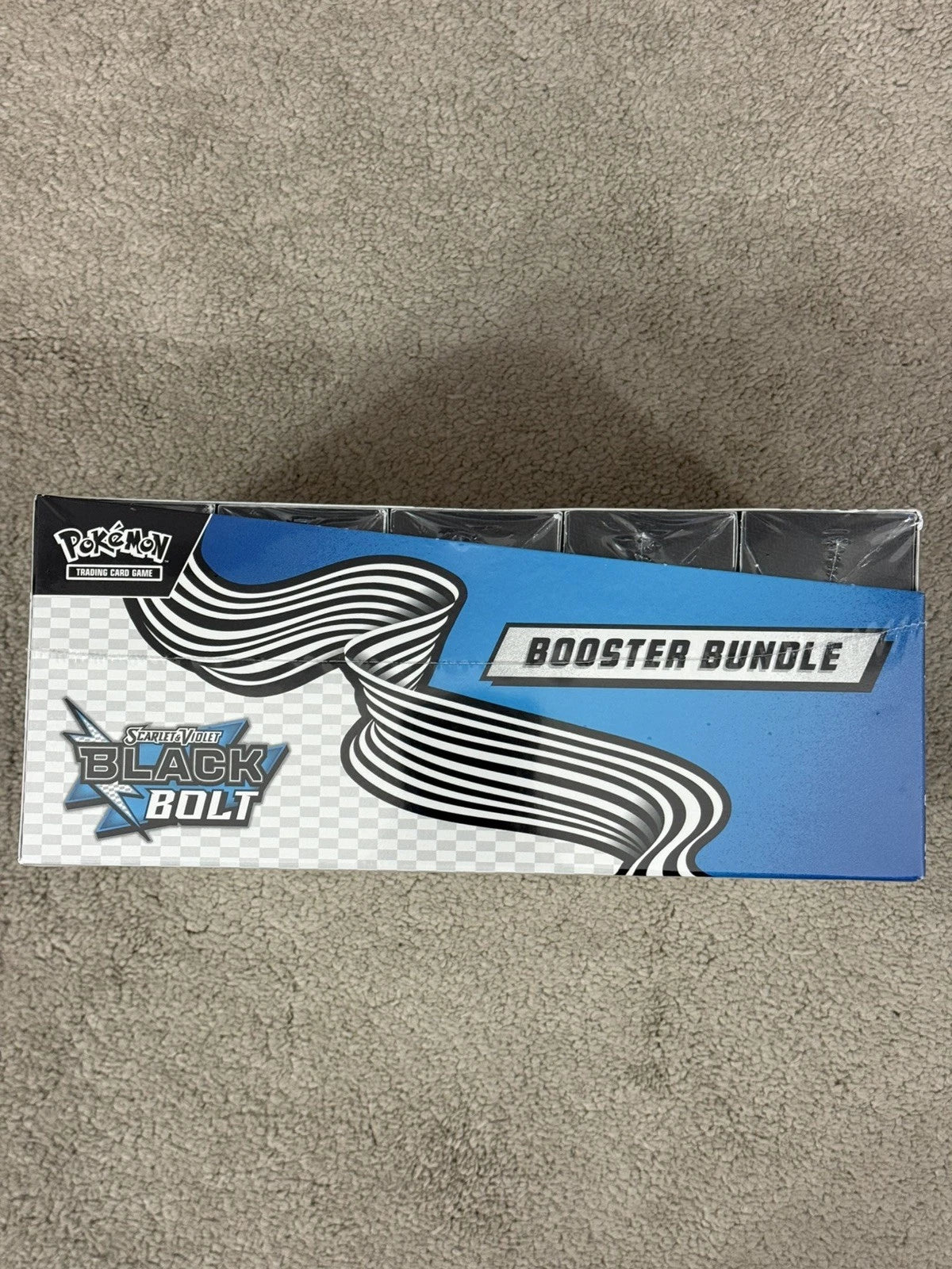 POKEMON Black Bolt Booster Bundle Display Case  EN
