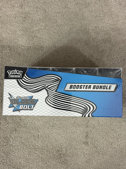 POKEMON Black Bolt Booster Bundle Display Case  EN