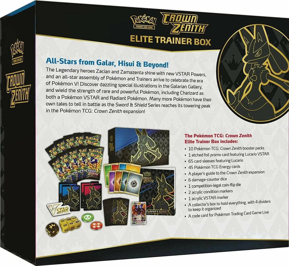 POKEMON Crown Zenith elite trainer box EN