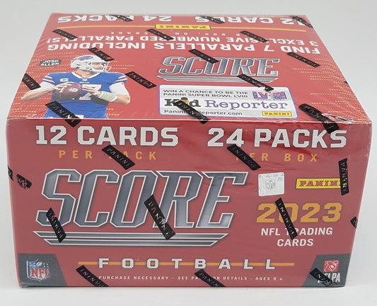 NFL 2023 Panini Score Football Retail Box
